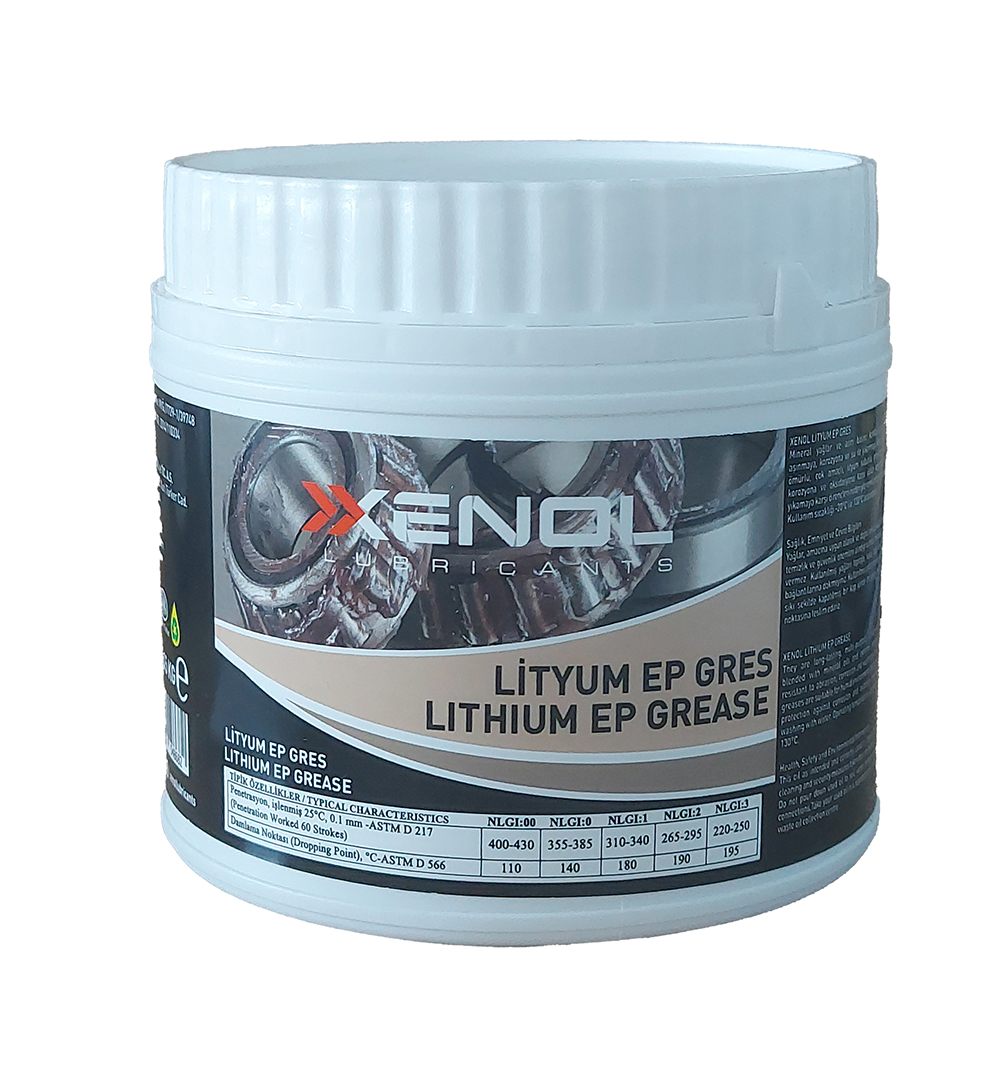 Мастила пластичні XENOL LITHIUM EP GREASE NLGI: 2 0,45кг
